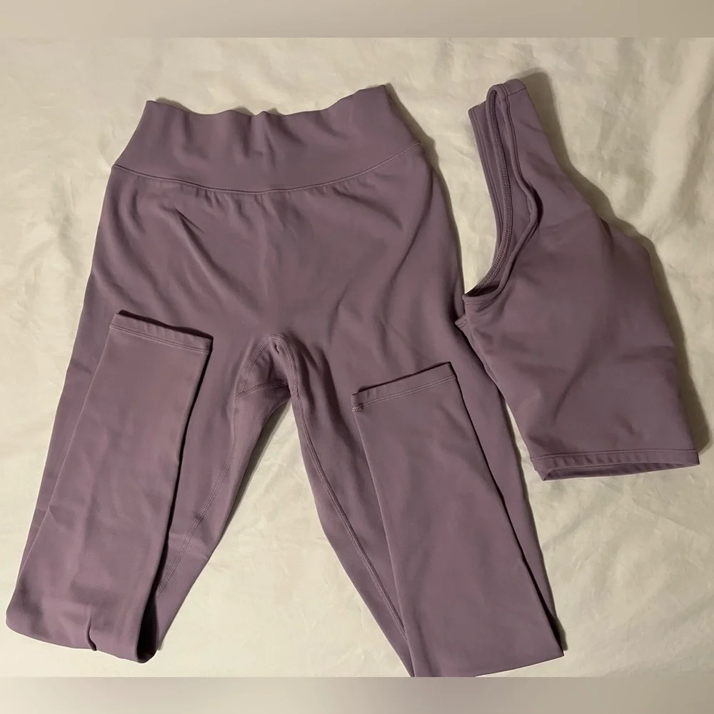 P'tula Lavender Activewear Set - Picture 4 of 5